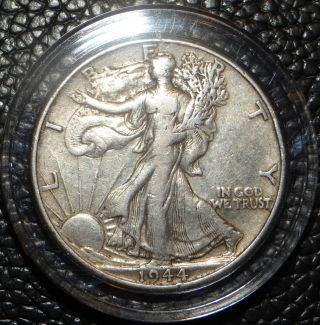 1944 P Walking Liberty Silver Half Dollar photo