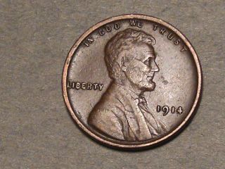 1914 Lincoln Wheat Cent 8011 photo