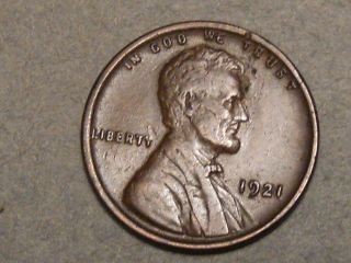 1921 Lincoln Wheat Cent 8442 photo