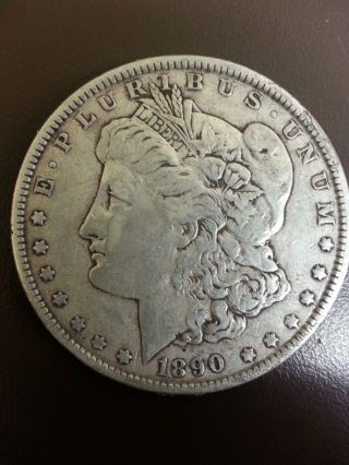 1890 Morgan Silver Dollar photo