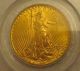 1915 - S $20 St.  Gaudens Gold Double Eagle Ms - 62 Pcgs (green Label) Gold photo 3