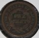 1849 Braided Hair Large Cent - Coin Large Cents photo 1