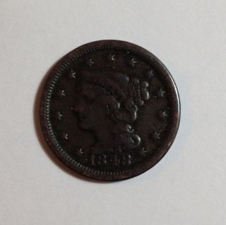 1848 Large Cent photo