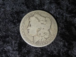 Help Oso 90% Silver 1886 - O Morgan Dollar.  900 Fine Large Antique Coin In - Flip photo