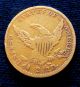 1837 U.  S.  Gold Quarter Eagle - $2.  50 Classic Head Gold photo 1