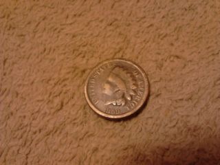 1859 Pre Civil War Copper Nickel Us Small Cent photo