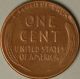 1955 P Lincoln Wheat Penny,  (poor Mans Double Die) Error Coin,  Aa 744 Coins: US photo 1