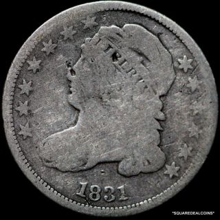 1831 Grade Capped Bust Liberty Dime photo