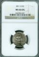 2011 - D Jefferson Nickel Ngc Ms - 66 6fs. Nickels photo 1