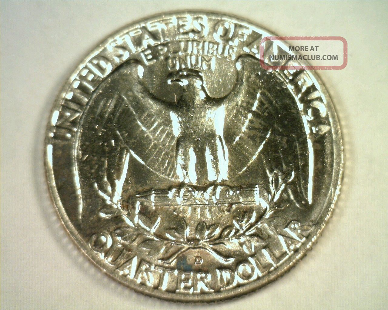 1958 D Washington Quarter Gem Toned Gem Toning Coin From Bobs Coin