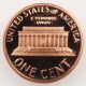 1986 S Deep Cameo Proof Lincoln Memorial Cent Penny (b04) Small Cents photo 1