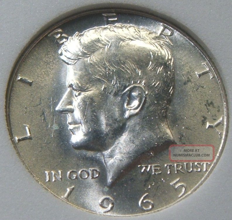 1965 Kennedy Half Silver Ms Bu Beauty