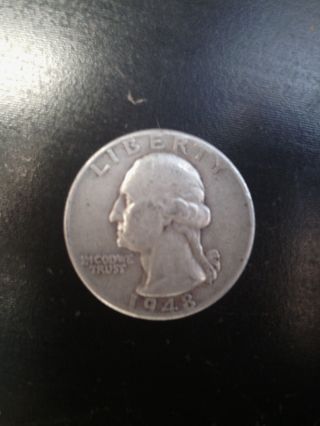 1948p Washington Quarter photo