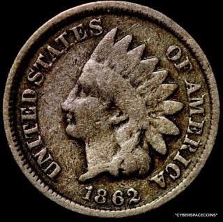 1862 Grade Indian Head Cent photo