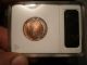 2000 Lincoln 1c - Double Struck With Indent,  2nd 10% O/c,  70% Indent - Anacs Ms65 Red Coins: US photo 1