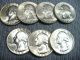 Silver Washington Quarters 1964 1963 Quarters photo 1