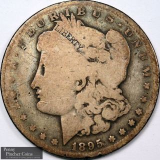 1895 - O Morgan Dollar Circulated Key - Date Silver Dollar - Tough In All Grades photo
