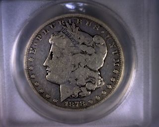 Anacs Graded Vg8 Details 1878s Vam 62 Long Nock Morgan Silver Dollar 1878 S Vg 8 photo