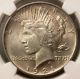 1921 United States Peace Silver Dollar - Ngc Graded Ms64 - High Relief - Rare Dollars photo 1
