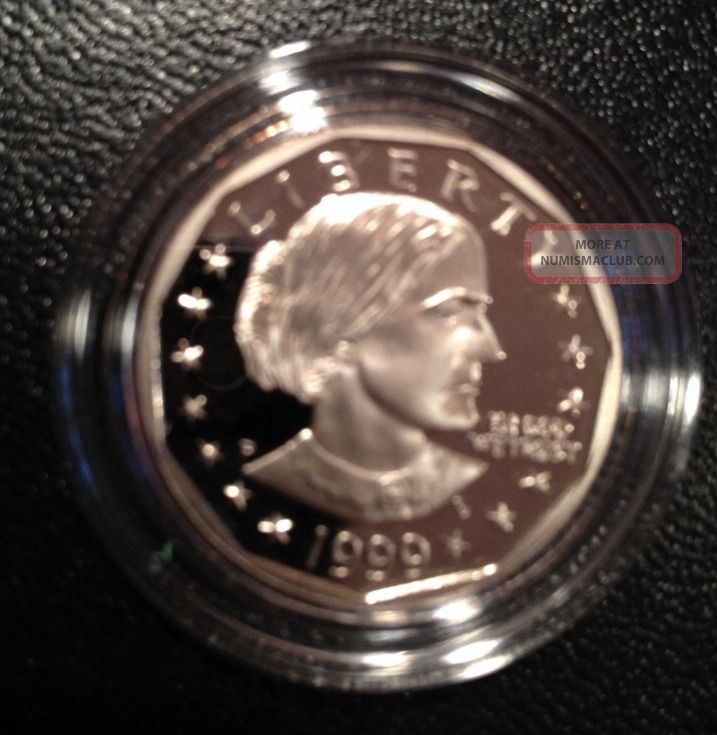 1999 susan b anthony dollar coin value