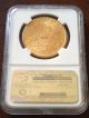 Us $20 Liberty Head “double Eagle”gold Coin 1898 S,  Ms 63 Gold photo 1