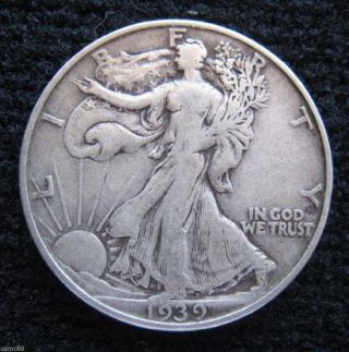 1939 - D Liberty Walking Half Dollar photo