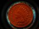 Coin 1901 Indian Head Cent In About Uncirculated Small Cents photo 2