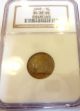 1903 Indian Head Cent (ngc Graded) Old Slab Struck In Stunning Ms 65 Small Cents photo 1