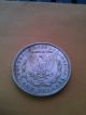 1921 P Rainbow Toned Morgan Silver American Dollar Coin Eagle L@@k Dollars photo 2