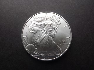 2014 American Silver Eagle 1oz Bullion Coin photo