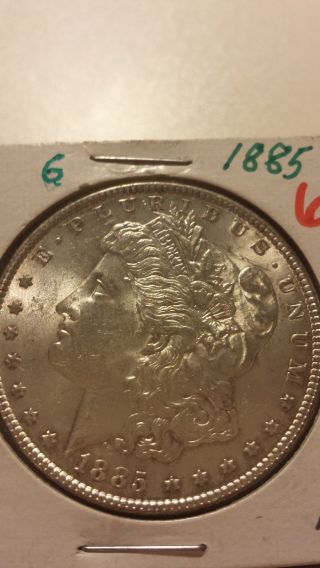 1885 U.  S.  Silver Dollar Morgan Dollar Philadelphia photo