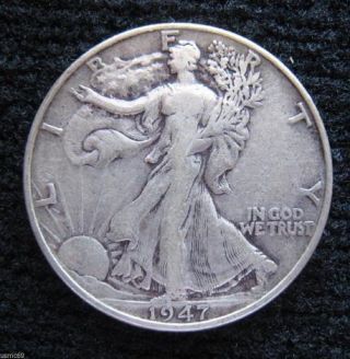1947 Liberty Walking Half Dollar photo