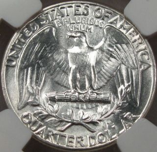 Ngc 1950 Ms 66 Washington Quarter Doubled Die Reverse (ddr) Fs - 801 - Cac Approved photo