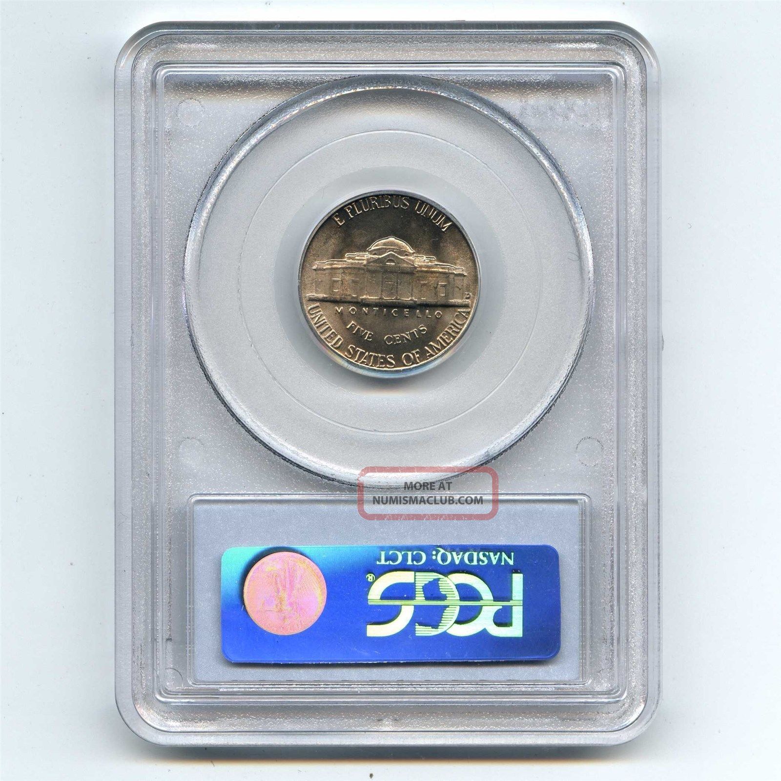 1951 D Pcgs Ms65 5c Jefferson Nickel