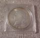 1923 - S Peace Dollar In Plastic Case - Silver Dollars photo 5