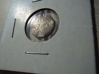 1857 Three Cent Silver Coin photo