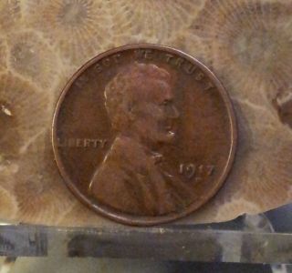1917 - D 1c Bn Lincoln Cent photo