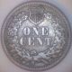 1860 (vf) Indian Head Cent Small Cents photo 1