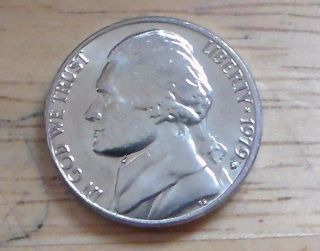 1979 D Brilliant Uncirculated Jefferson Nickel. . photo