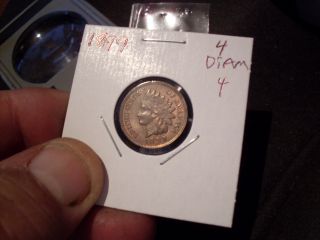 1899 Indian Head Cent State All Diamonds Show +++++ photo