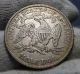 1878 Seated Liberty Half Dollar.  Semi - Key Date Only 1,  377,  600 Minted,  (1608) Half Dollars photo 1