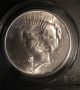 1925 Peace Silver Dollar Pcgs Ms63 Stunning Coin Dollars photo 2