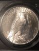 1925 Peace Silver Dollar Pcgs Ms63 Stunning Coin Dollars photo 3