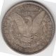 1896 - P U.  S Morgan Silver $1 One Dollar Coin - Dollars photo 1