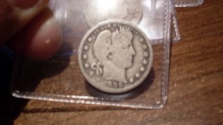 1899 - P Barber Quarter G+ photo