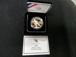 2012 Infantry Soldier Commemorative Proof photo