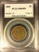 1865 Pcgs Ms65 Brown Coins: US photo 2