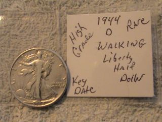 1944 D 90% Silver Liberty Head Half Dollar photo