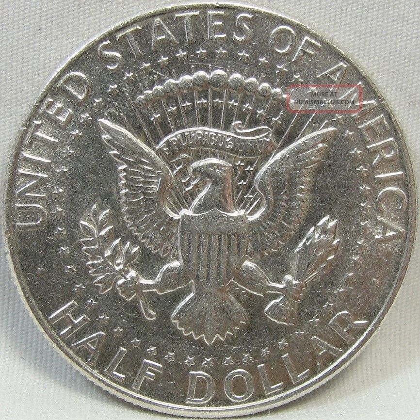 1968 D 50c Kennedy Half Dollar Silver Jfk Half Unc Bu 292