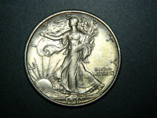 , Usa,  Silver Half Dollar,  1943 S.  Better Than Most Listed Here As Xf. photo